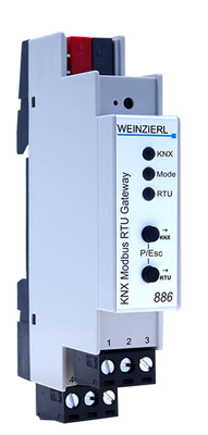 Weinzierl, KNX Modbus RTU Gateway 886 [5256]